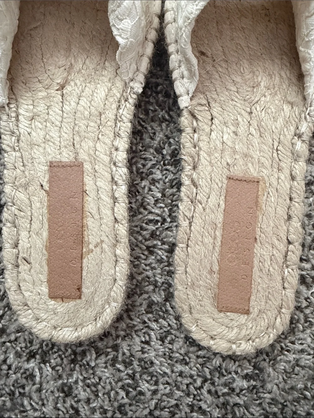 ASOS espadrille slides